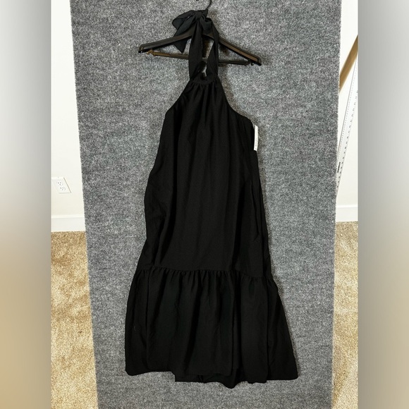 Women’s Black Halter High-Low Midi Dress - A New Day - Size small (4-6)- NWT - Picture 6 of 8